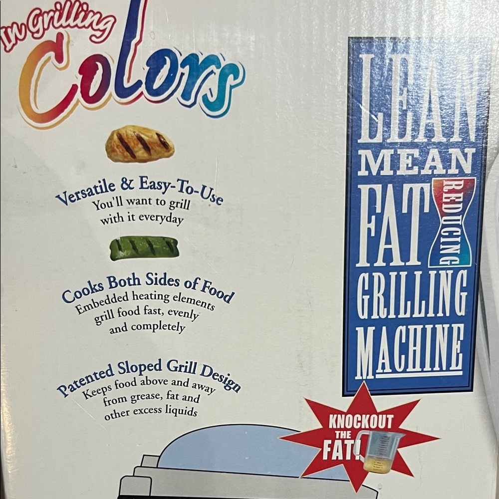 George Foreman Blue Grill Machine - Picture 8 of 10